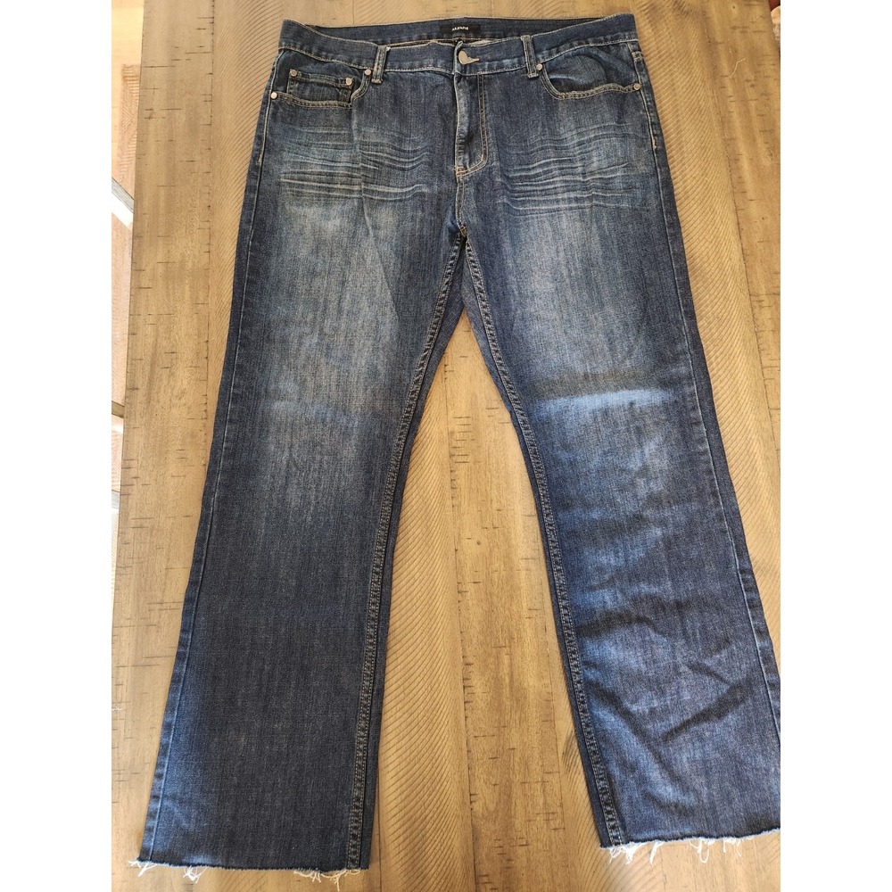 Alfani Bootcut Blue Jeans‎ Men's Size38x30  Denim Dark Wash Cowboy